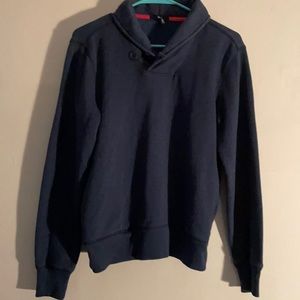 Gap blue shawl neck sweater. Size XS